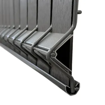 Demi profil pli aluminium pour kit composite BRICO