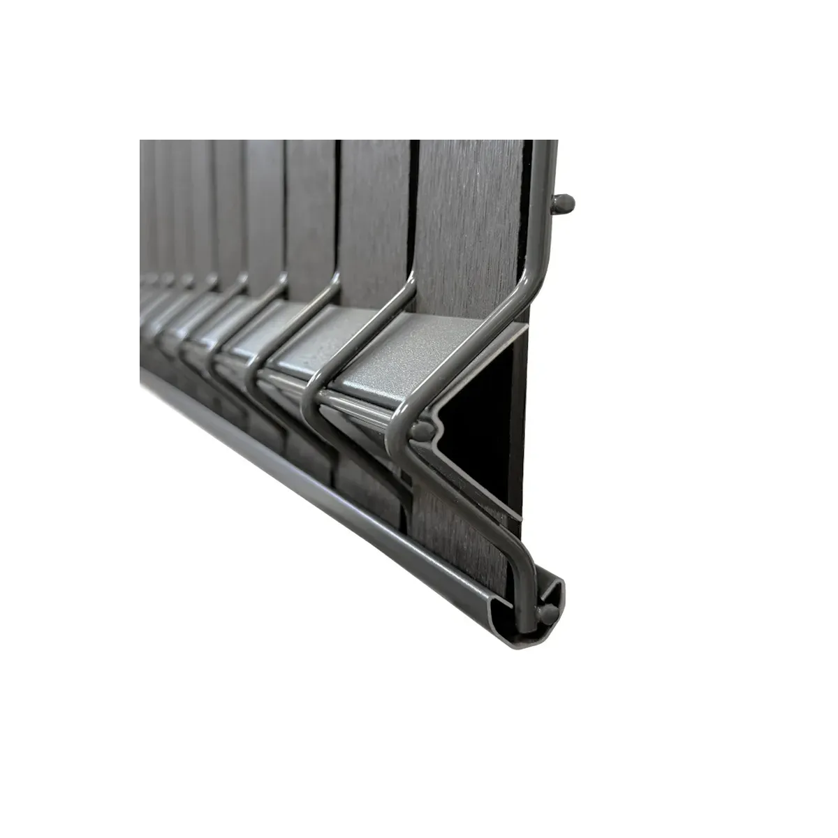 Demi profil pli aluminium pour kit composite BRICO