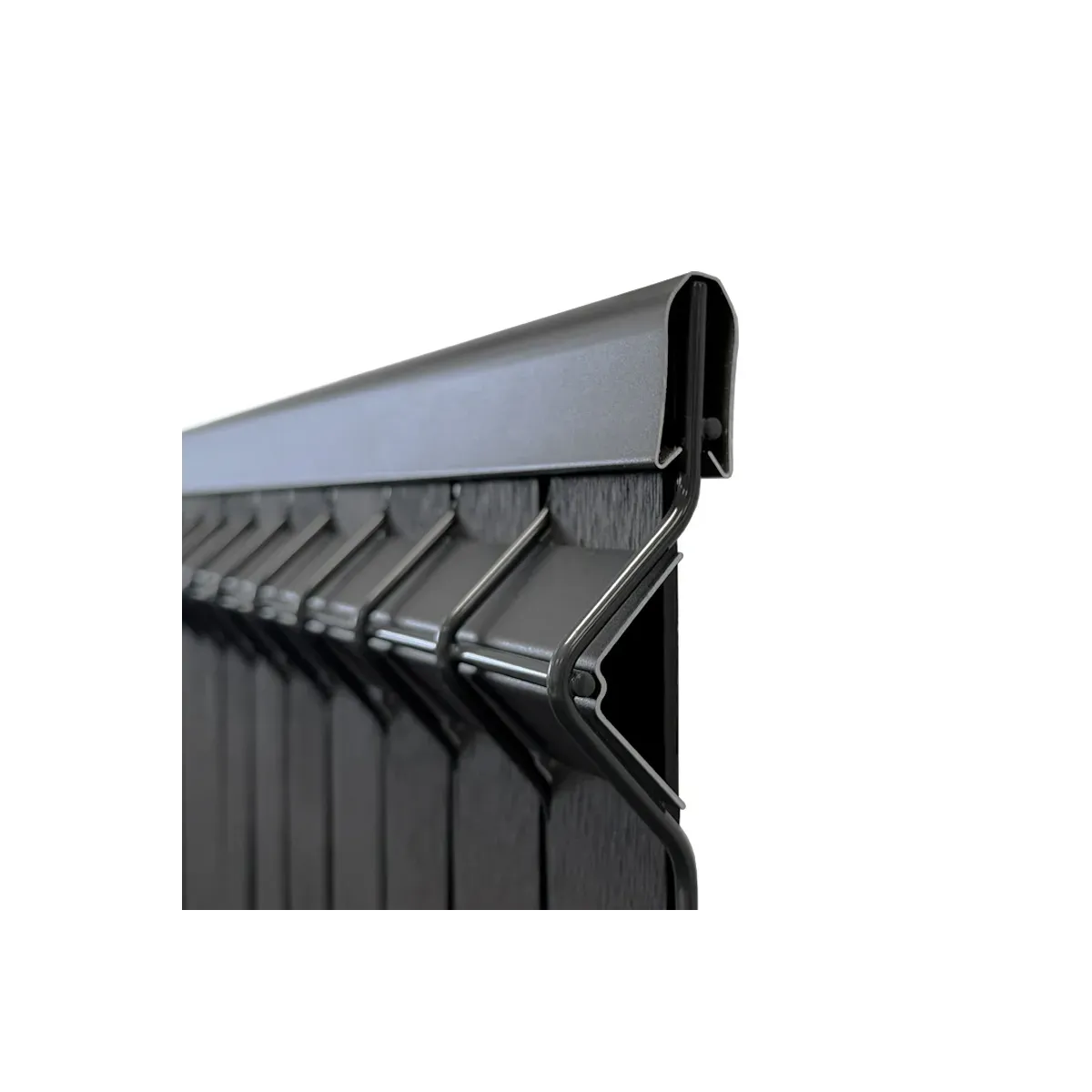 Demi profil pli aluminium pour kit composite BRICO