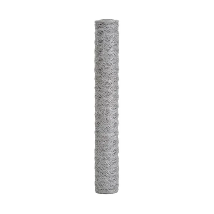 Grillage à poule triple torsion galvanisé - maille 25 mm