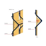 Kit occultant lattes PVC PRO - longueur 2,50 m