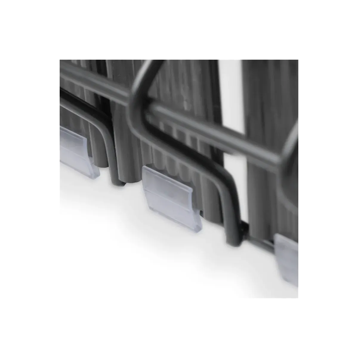 Clips fixation occultant lattes PVC - sachet de 50 pièces