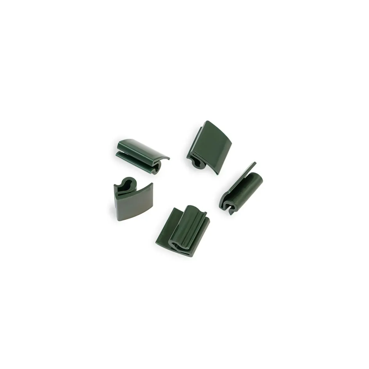 Clips fixation occultant lattes PVC - sachet de 50 pièces