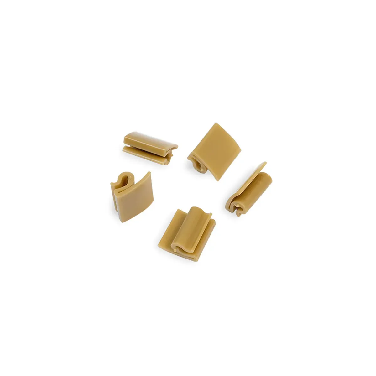 Clips fixation occultant lattes PVC - sachet de 50 pièces