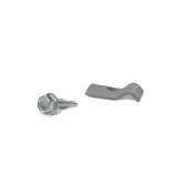 Fixation murale pour grillage rigide - sachet de 10 pièces