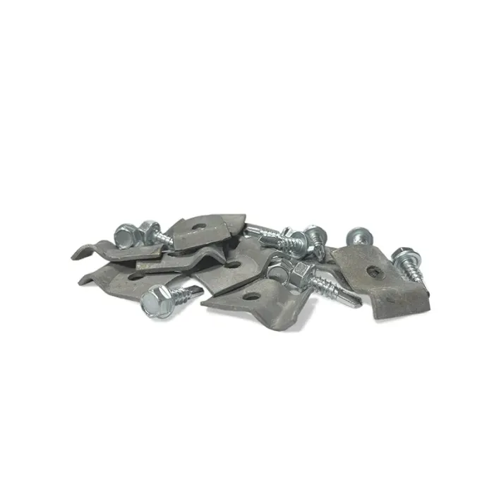 Fixation murale pour grillage rigide - sachet de 10 pièces