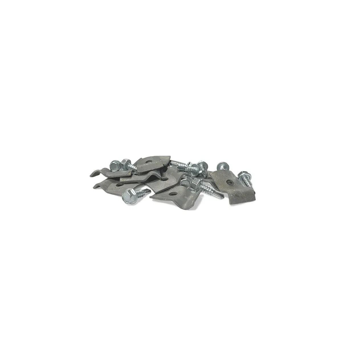 Fixation murale pour grillage rigide - sachet de 10 pièces