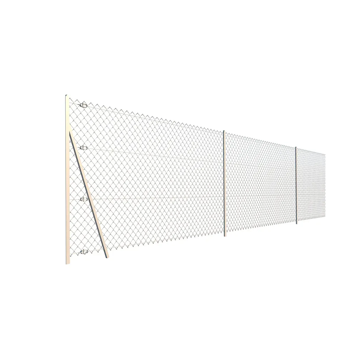 Kit grillage simple torsion plastifié BRICO - Ø fil 2,7 mm