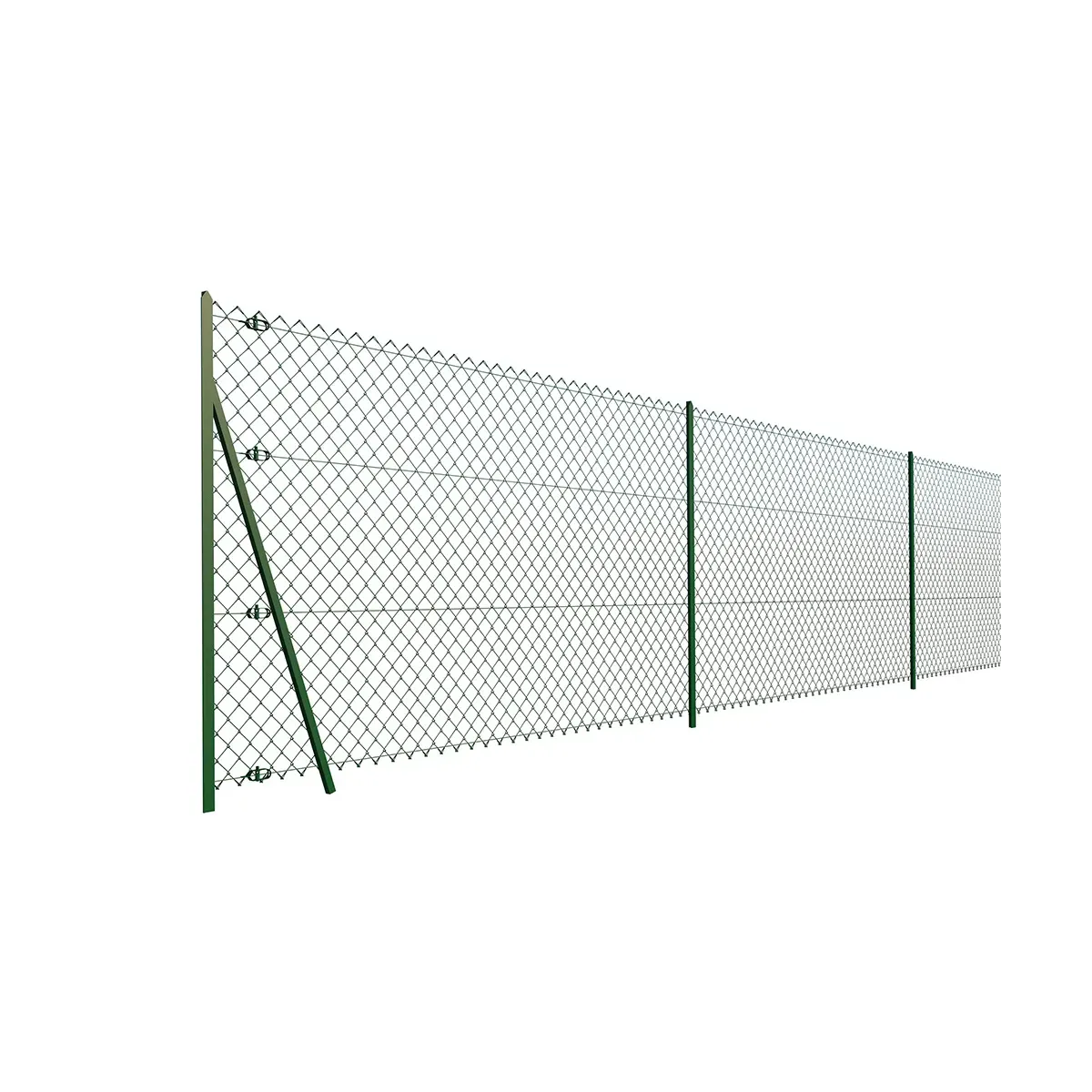 Kit grillage simple torsion plastifié BRICO - Ø fil 2,7 mm