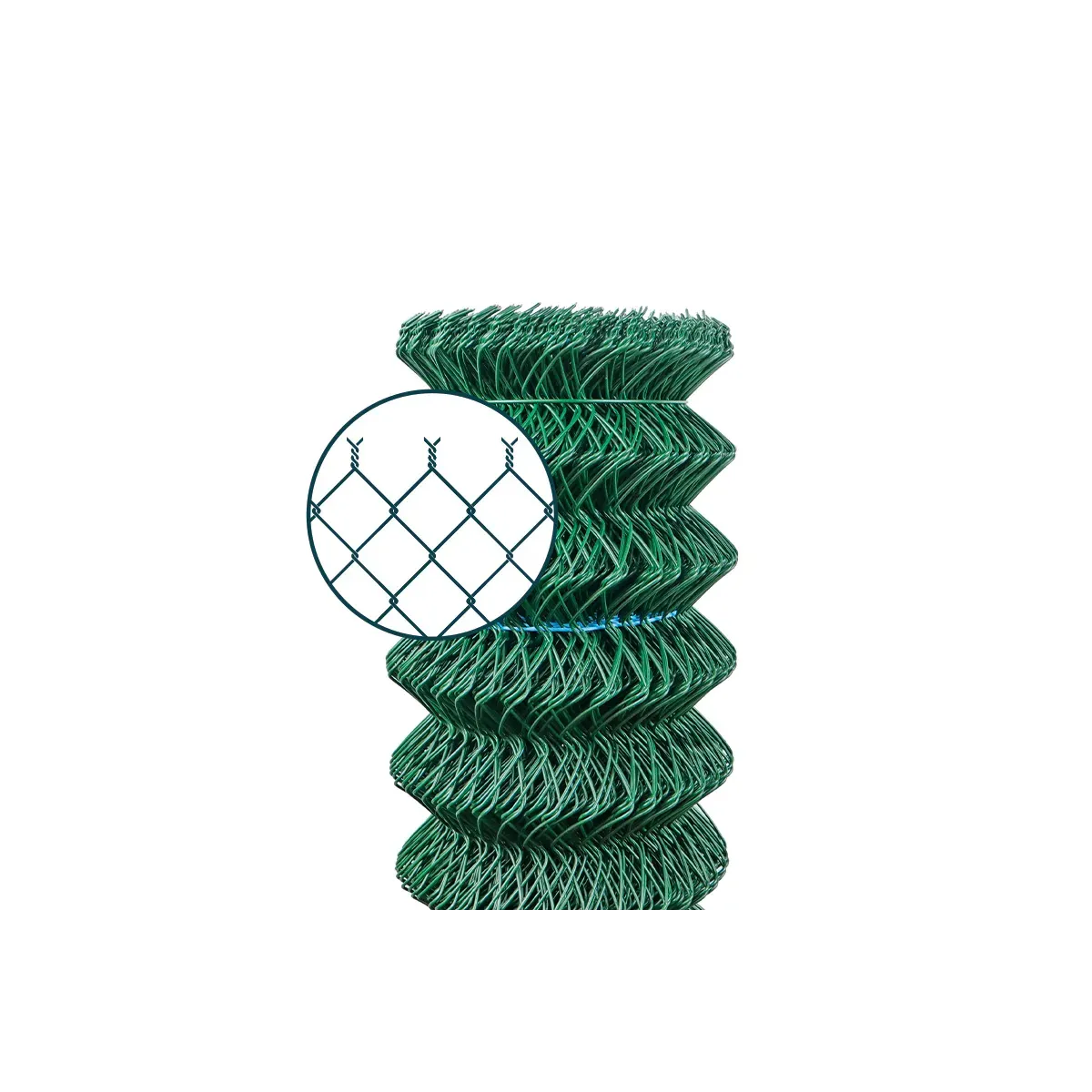 Kit grillage simple torsion plastifié BRICO - Ø fil 2,7 mm