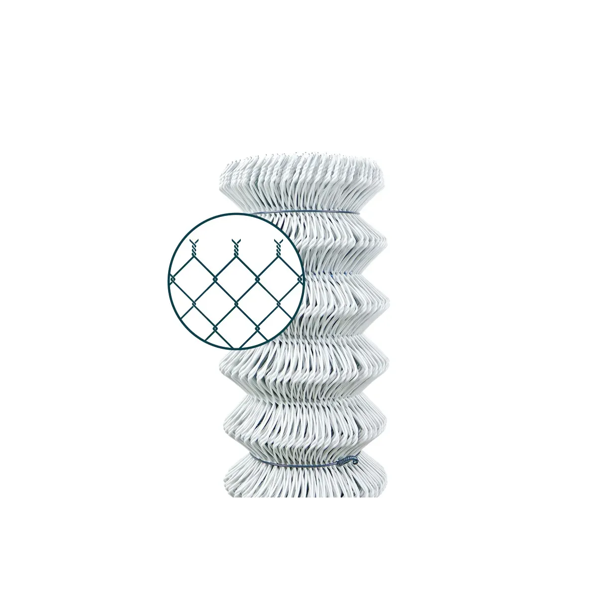 Kit grillage simple torsion plastifié BRICO - Ø fil 2,7 mm