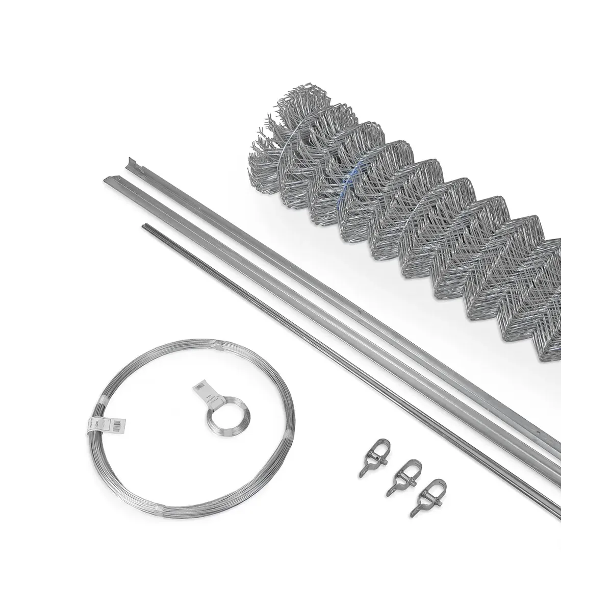 Kit grillage simple torsion galvanisé riche BRICO -  Ø fil 2,1 mm