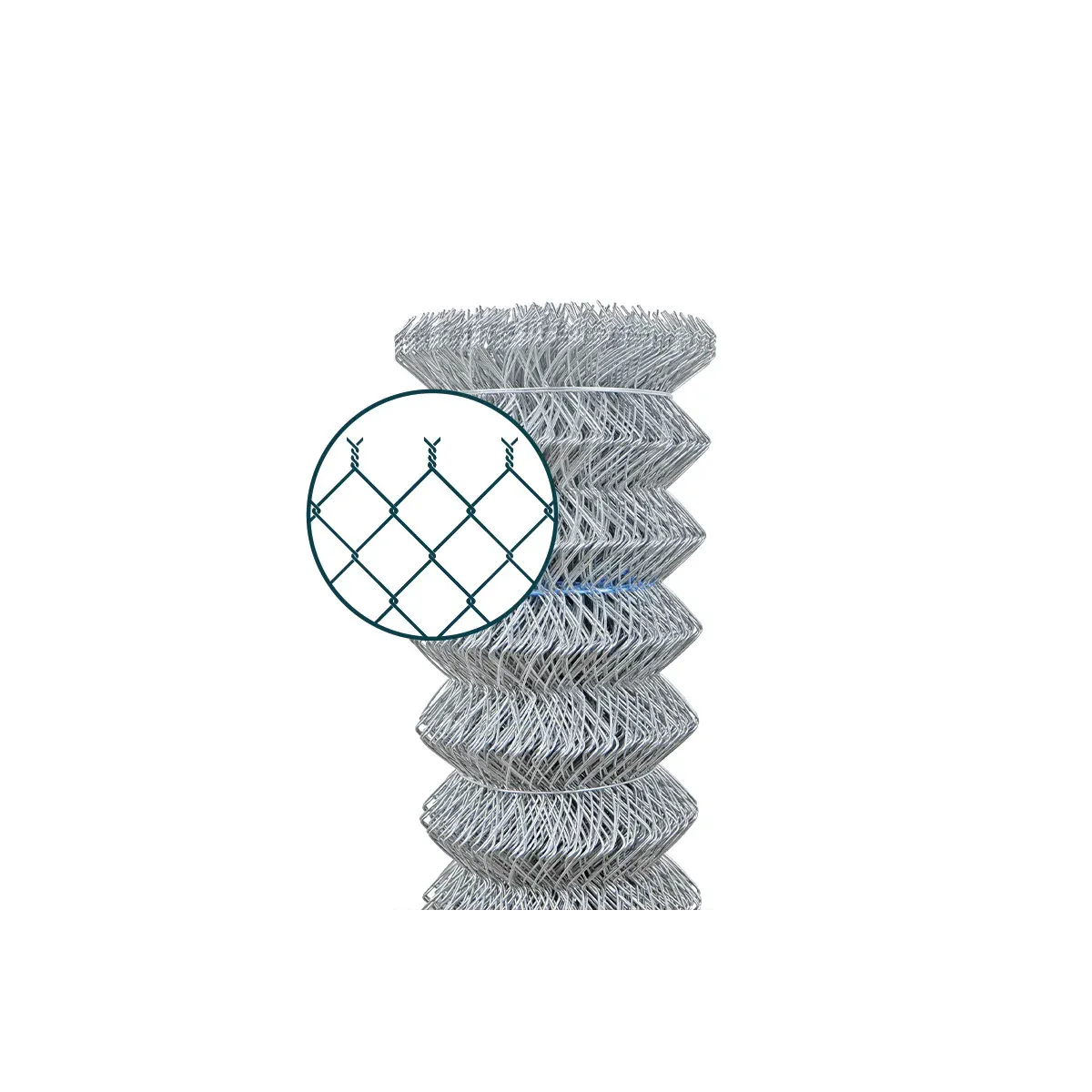 Kit grillage simple torsion galvanisé riche BRICO -  Ø fil 2,1 mm