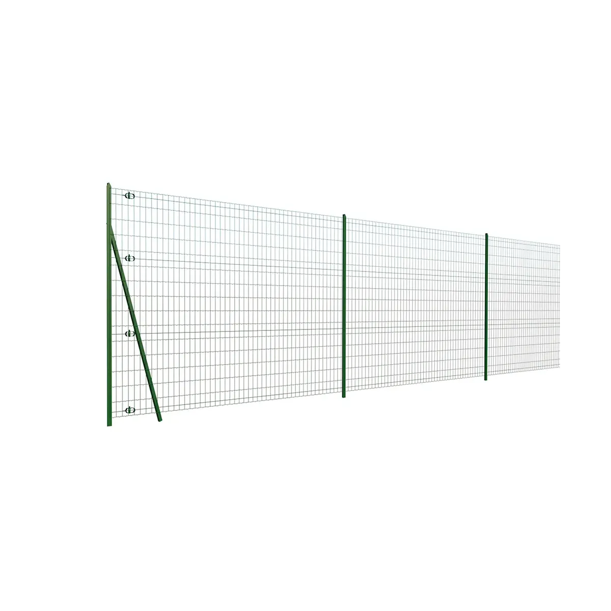 Kit grillage soudé BRICO maille 100x50 mm
