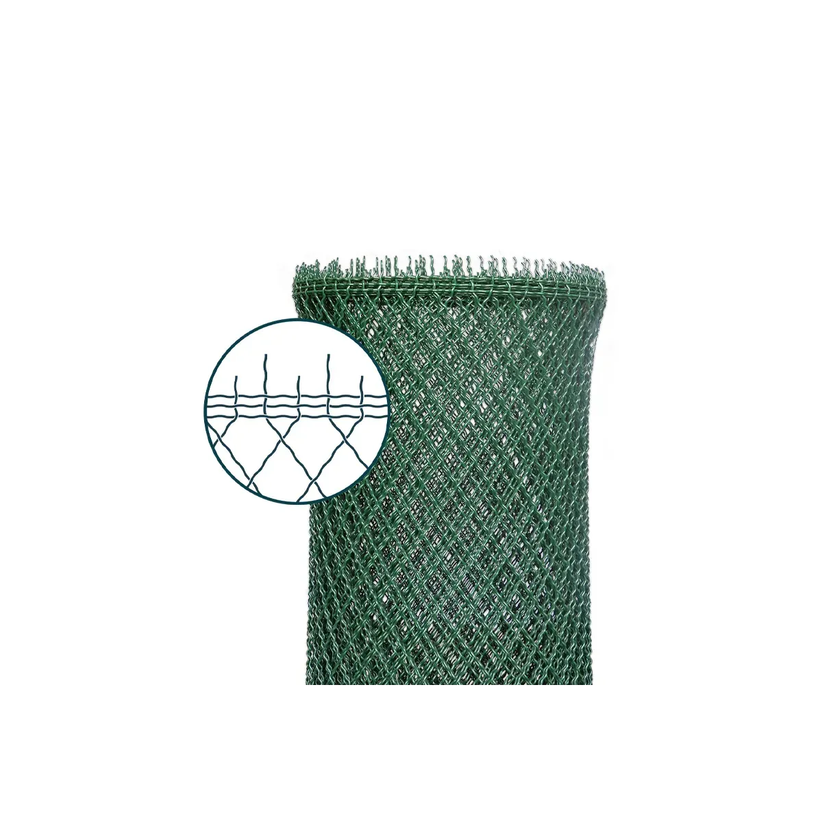 Bordure défensive plastifiée