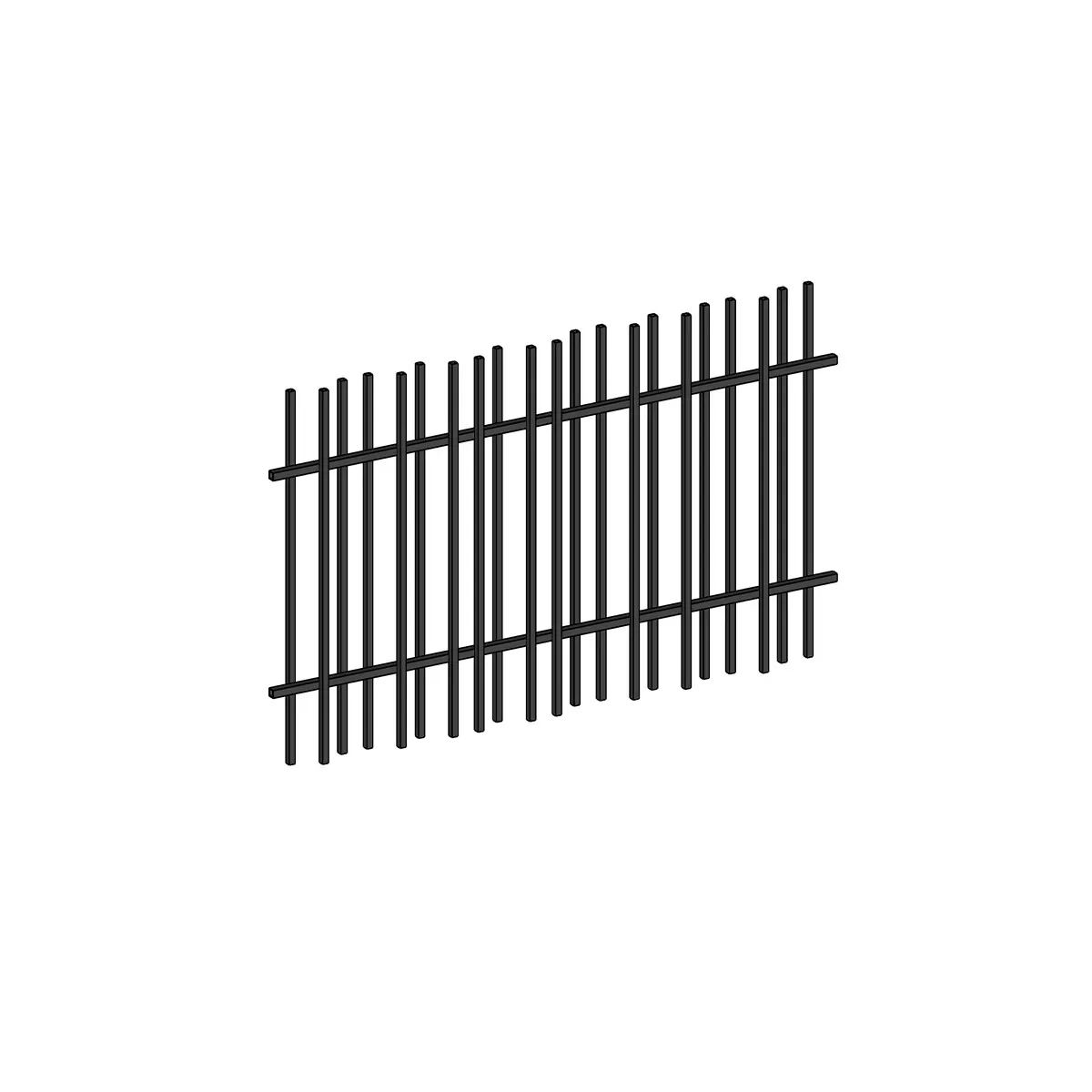 Barreaudage droit DECO