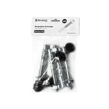 Goujon à expansion M12x110 - sachet de 4 pièces