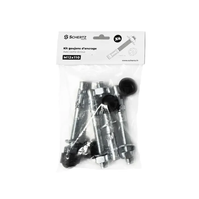 Goujon à expansion M12x110 - sachet de 4 pièces