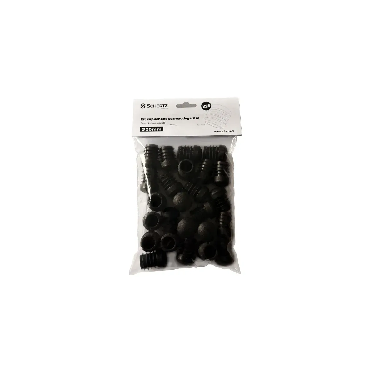 Capuchon pour barreaudage DECO