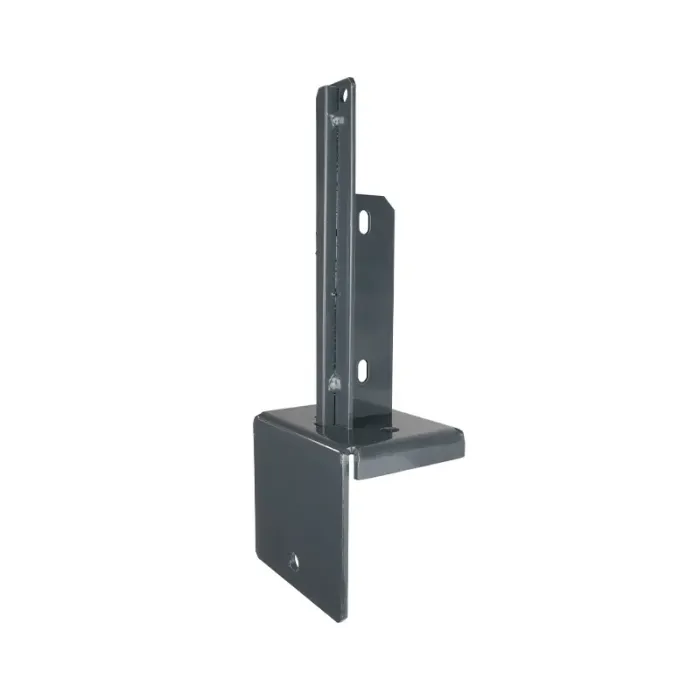 Platine à équerre pour poteau PRO