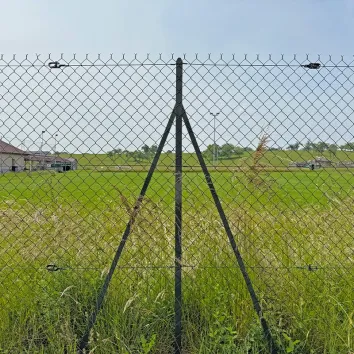 Poteau de clôture T PRIMO plastifié