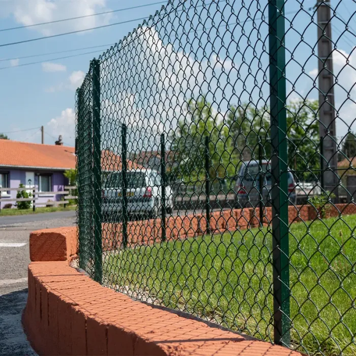 Poteau de clôture T PRIMO plastifié