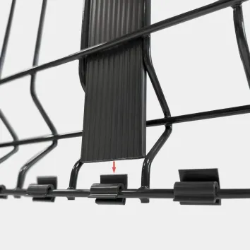 Clips fixation occultant lattes PVC - sachet de 50 pièces