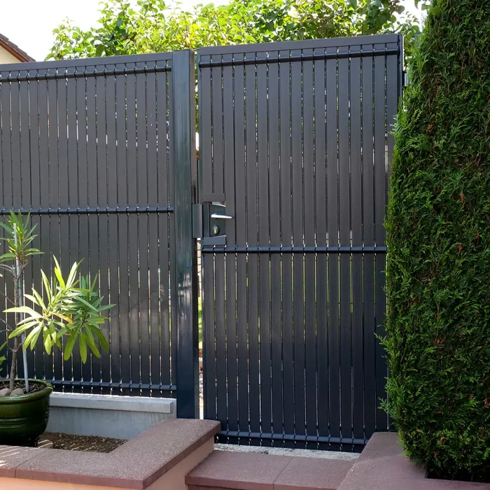 Portillon panneau PRO avec occultant PVC